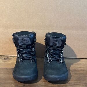 Timberland Infant 6 Inch Field Boots Black‎ Size 6.5